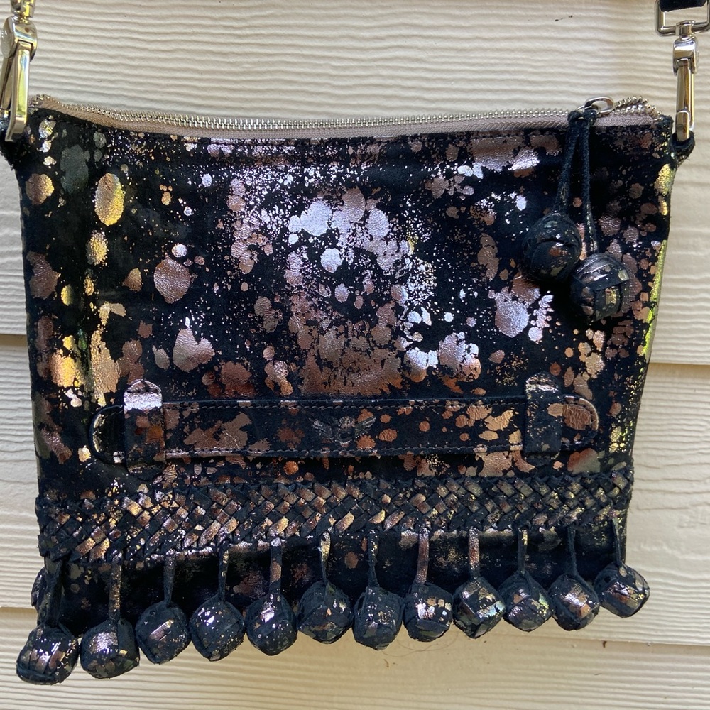 Metallic Consuela Fiesta Crossbody
